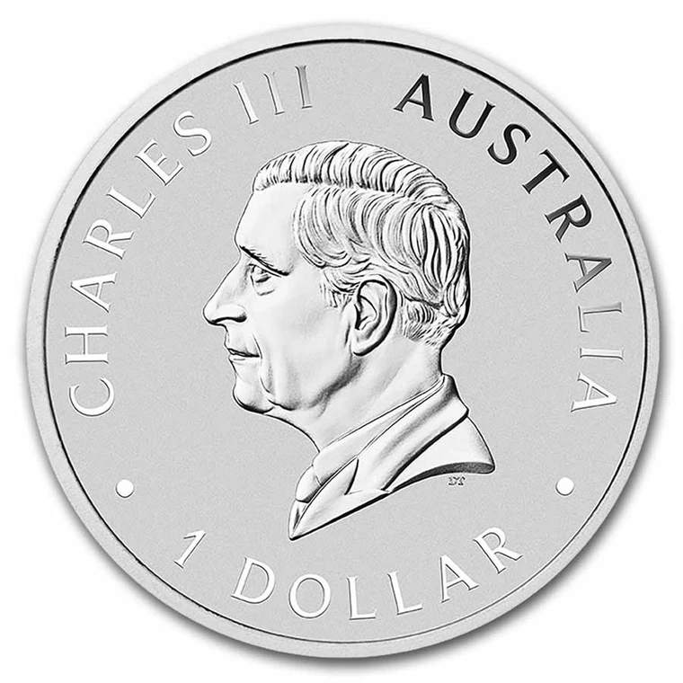 2025 Australian Silver Swan 1 oz bullion coin obverse