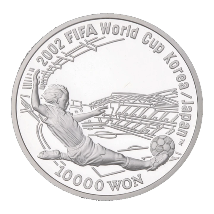 2002 FIFA World Cup Suwon 10,000 won, obverse