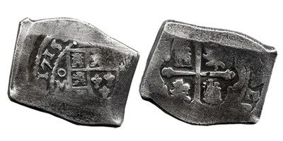 Thumbnail of Representative Mexico City 1715 cob 8 Reales